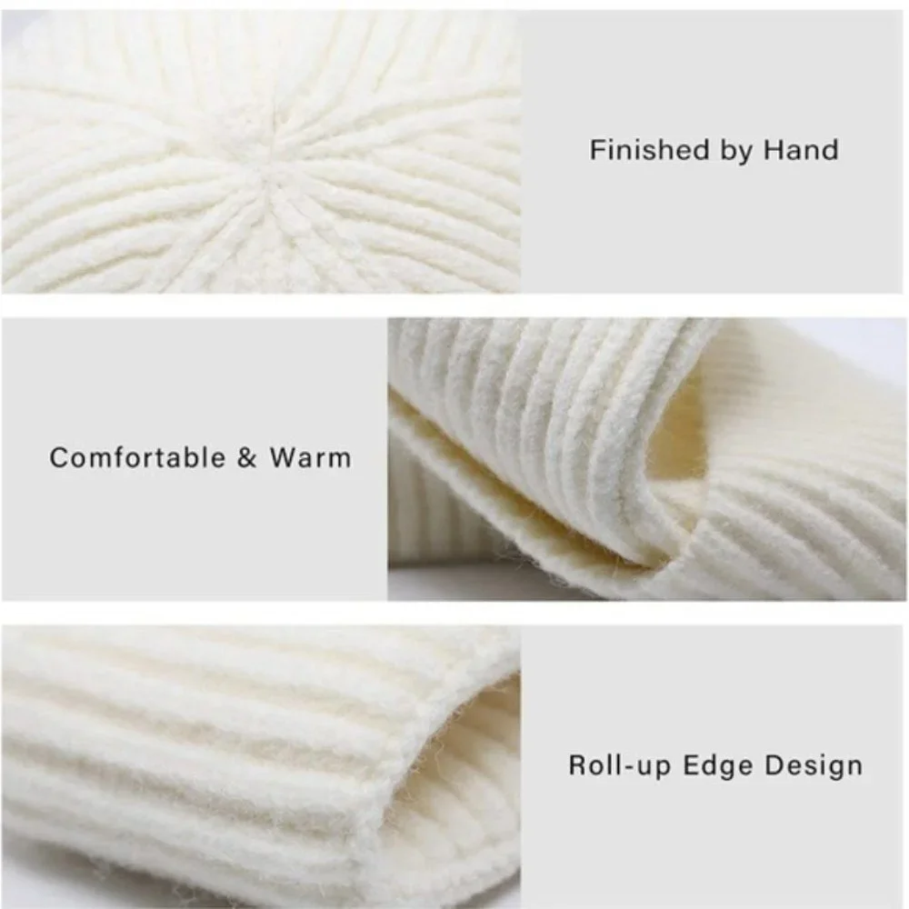 Wool Watch Fisherman Beanie Cap